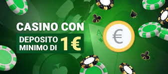 I casinò non AAMS con deposito di 1 euro un'opzione vantaggiosa