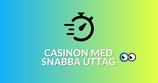Casino med Snabb Utbetalning En Guide till Snabbhet och Säkerhet